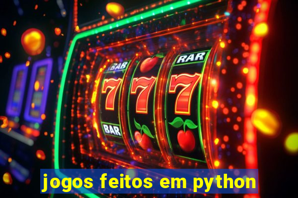 jogos feitos em python